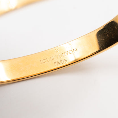 Nanogram Cuff Bracelet M Gold