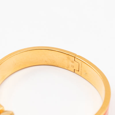 Clic H Bracelet PM  Orange Gold