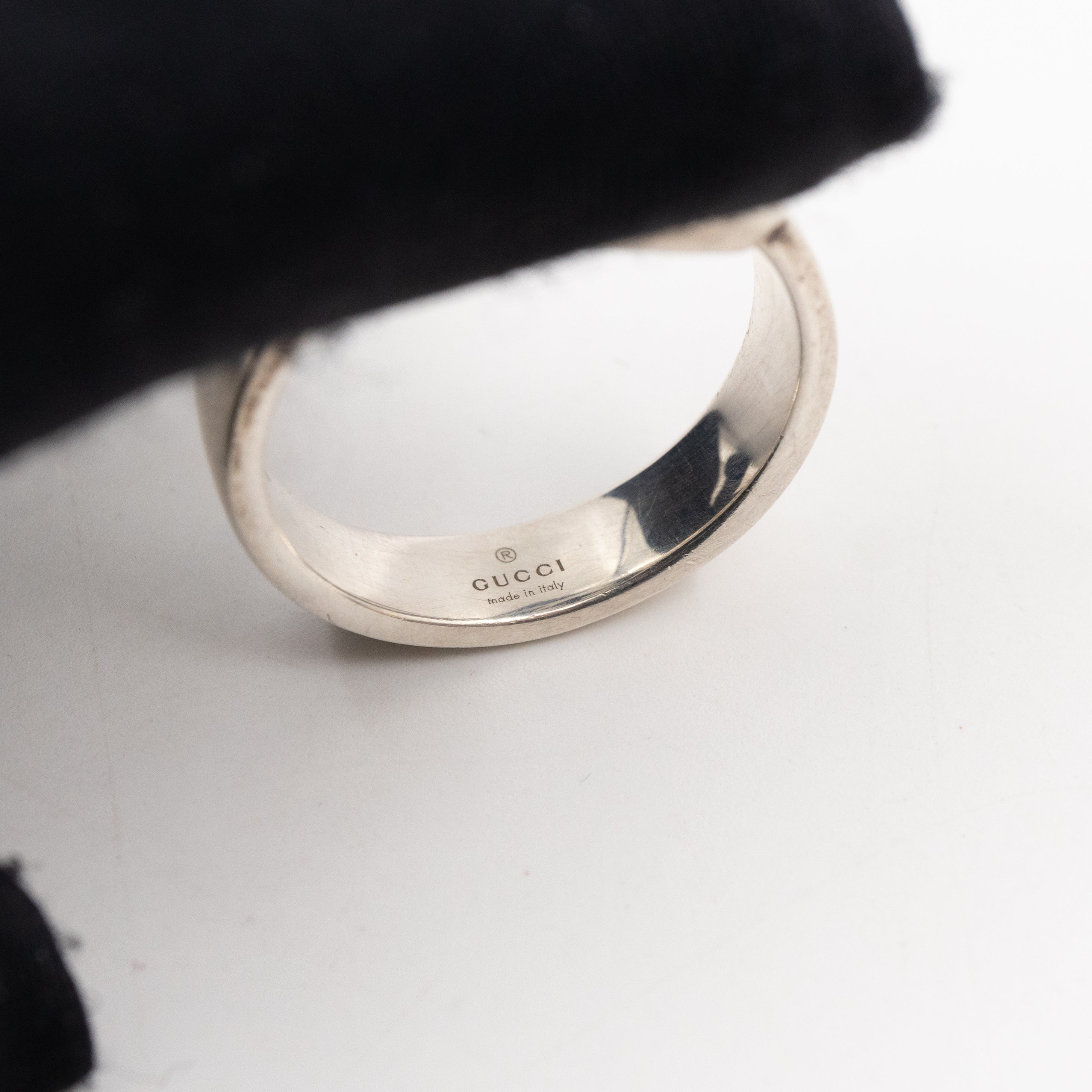Interlocking G Ring 925 Silver