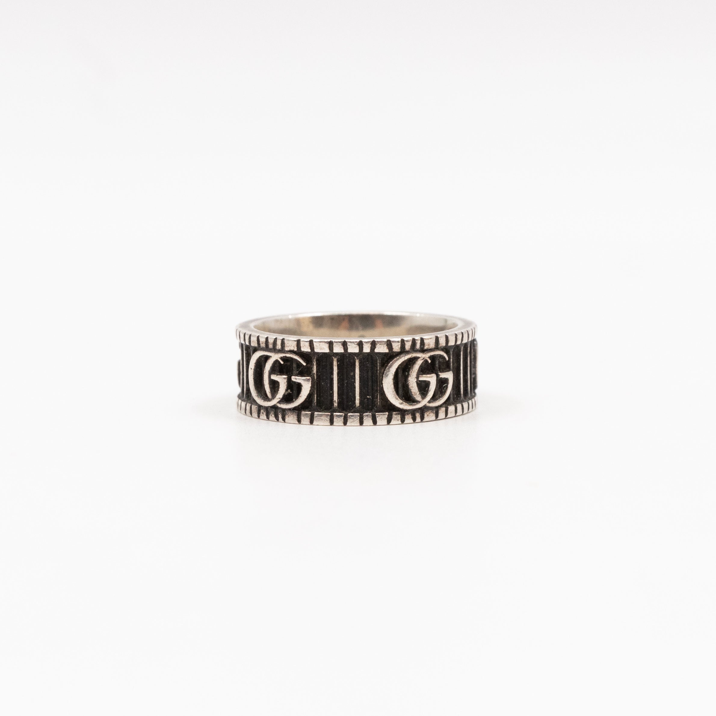 Ring with Double G 925 Silver
