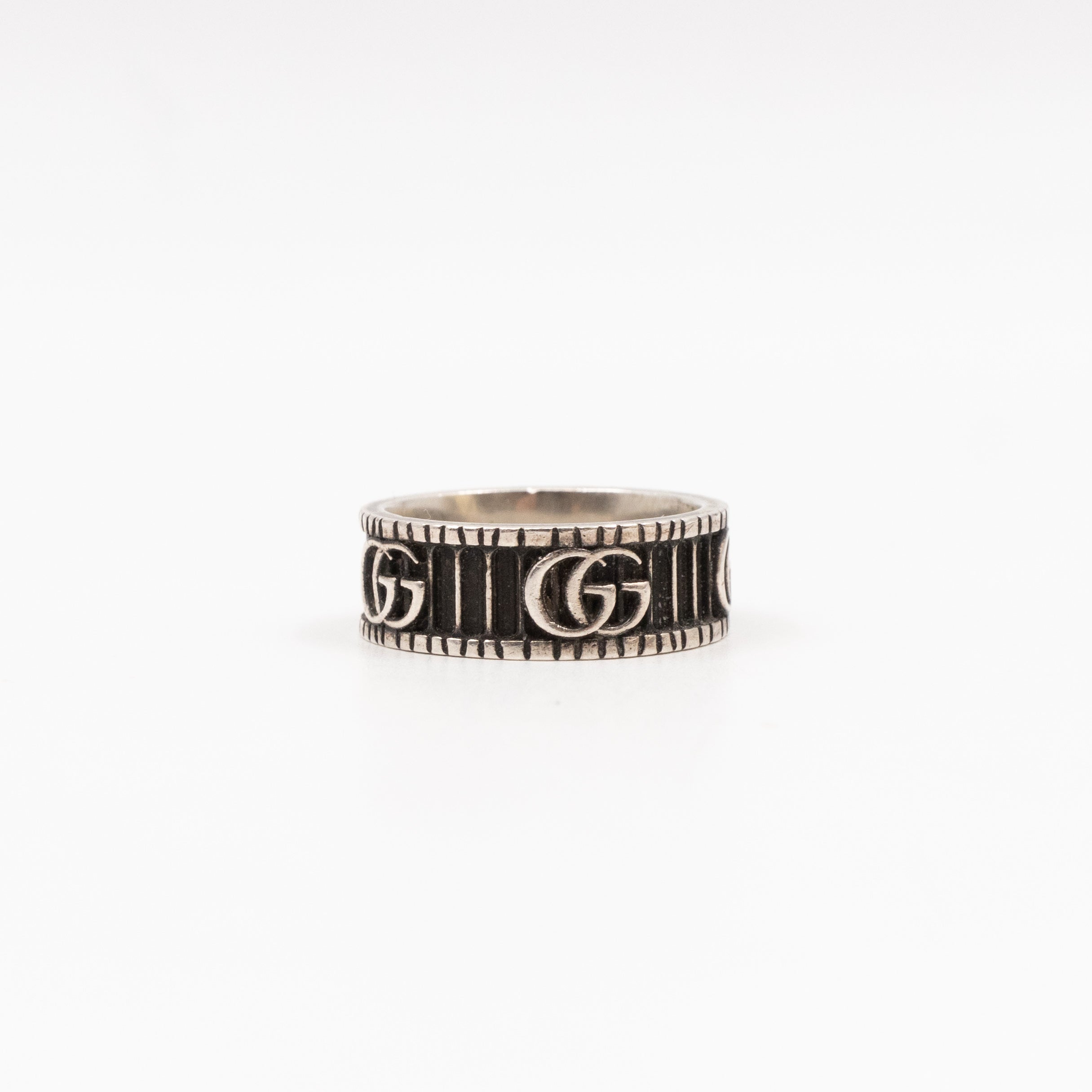 Ring with Double G 925 Silver