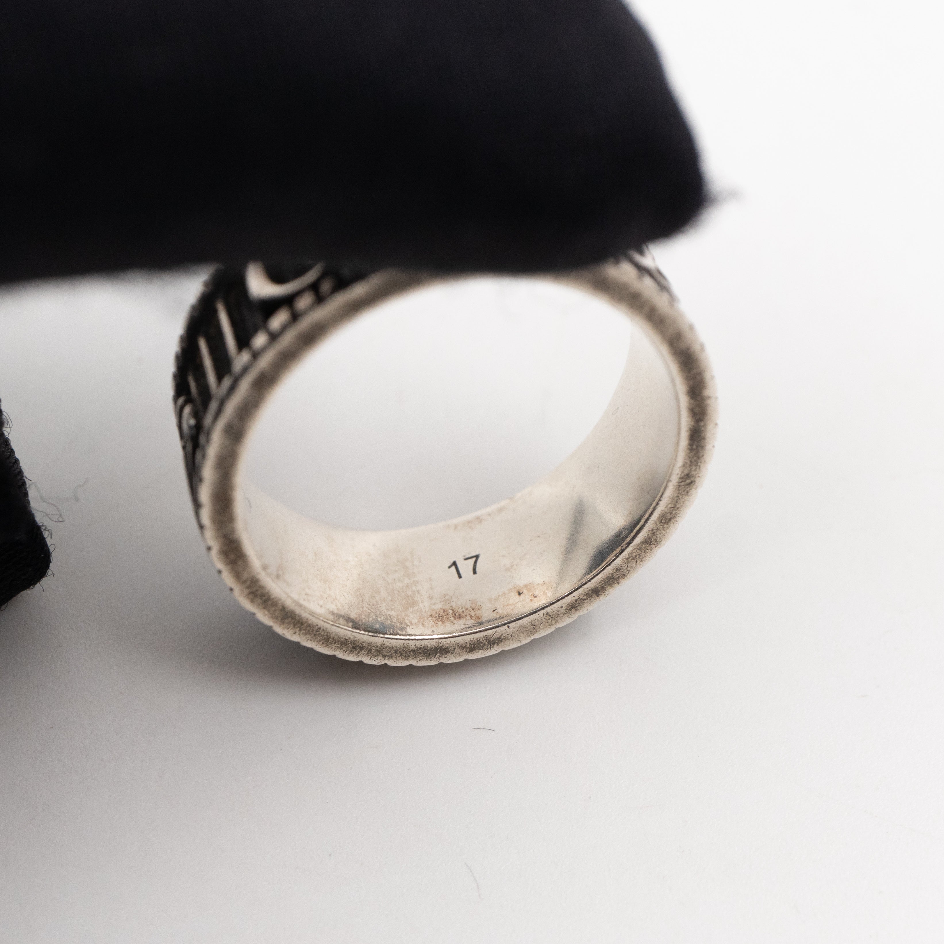 Ring with Double G 925 Silver