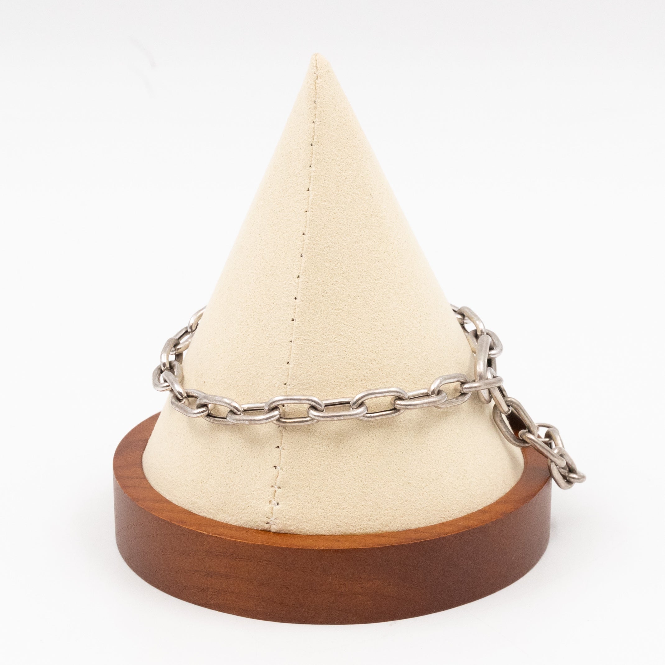 Triangle Charm Logo Bracelet 925 Silver