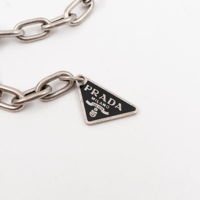 Triangle Charm Logo Bracelet 925 Silver