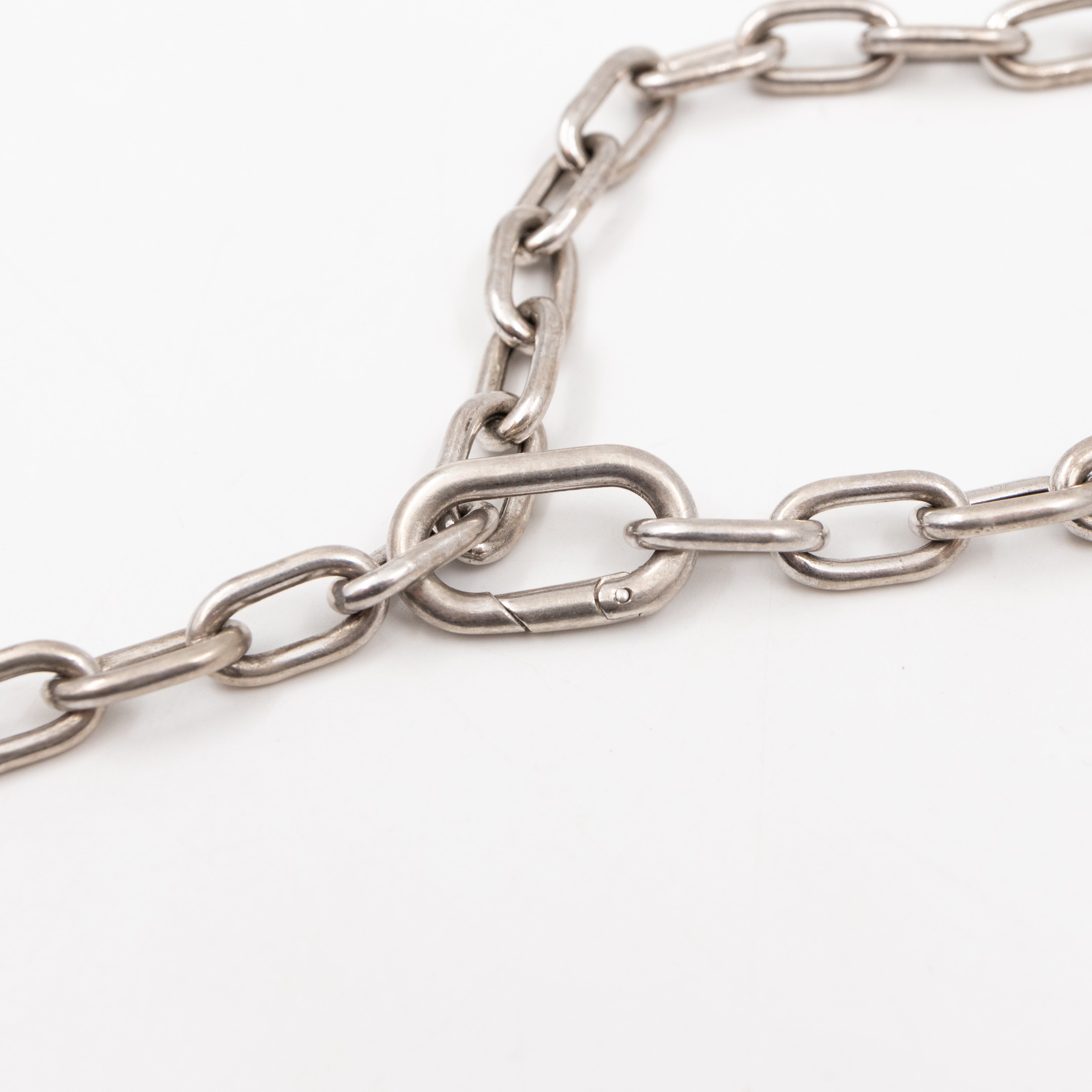 Triangle Charm Logo Bracelet 925 Silver