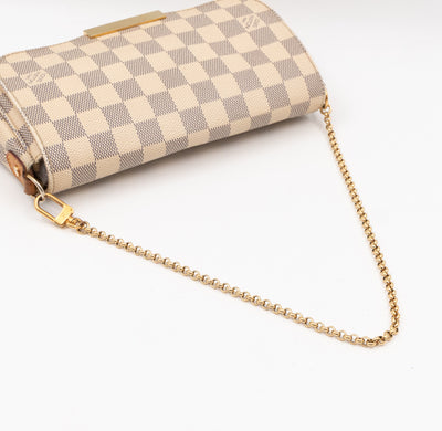 Favorite PM Damier Azur