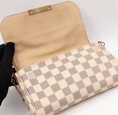 Favorite PM Damier Azur