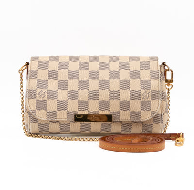 Favorite PM Damier Azur