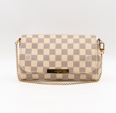 Favorite PM Damier Azur