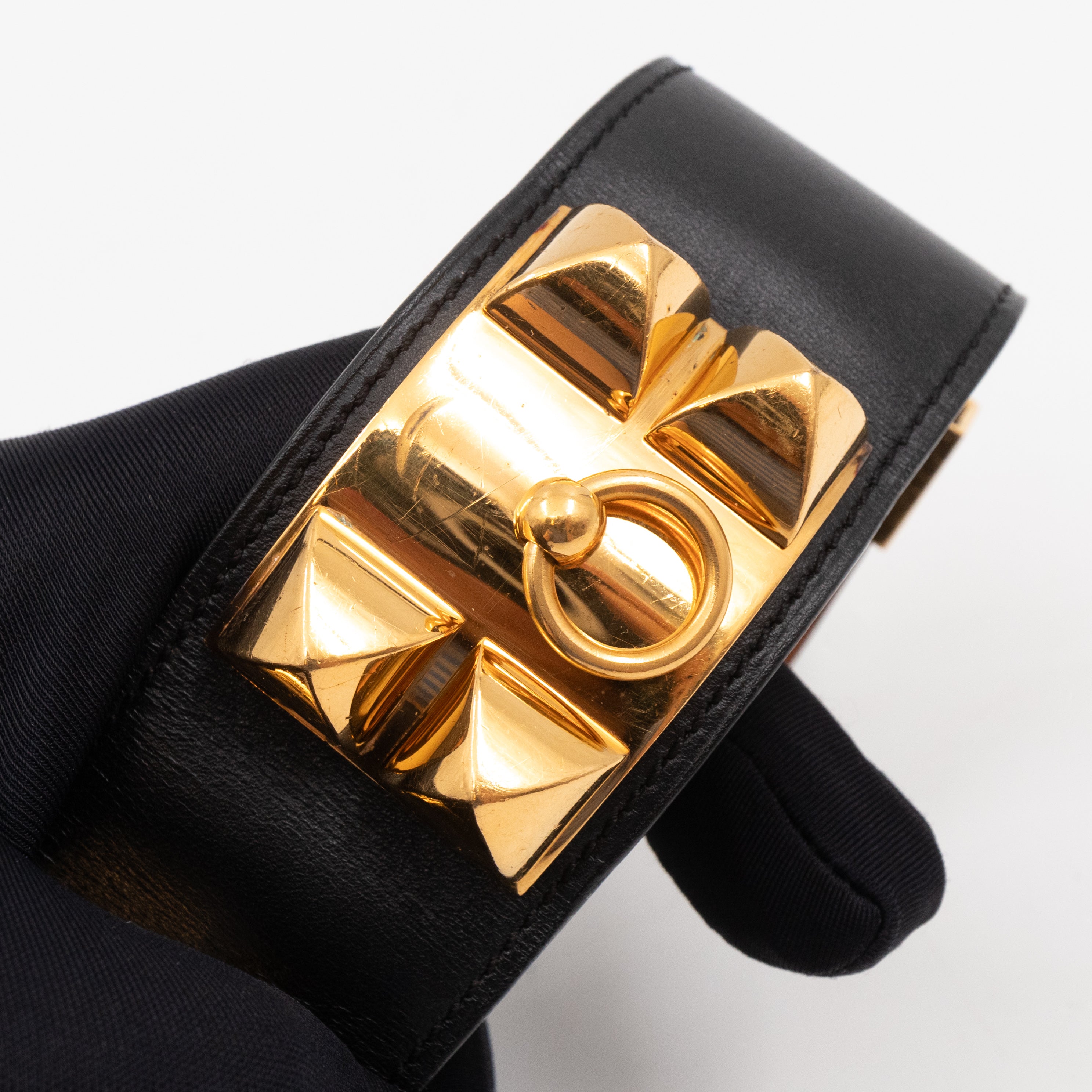 Collier de Chien Black & Gold Bracelet