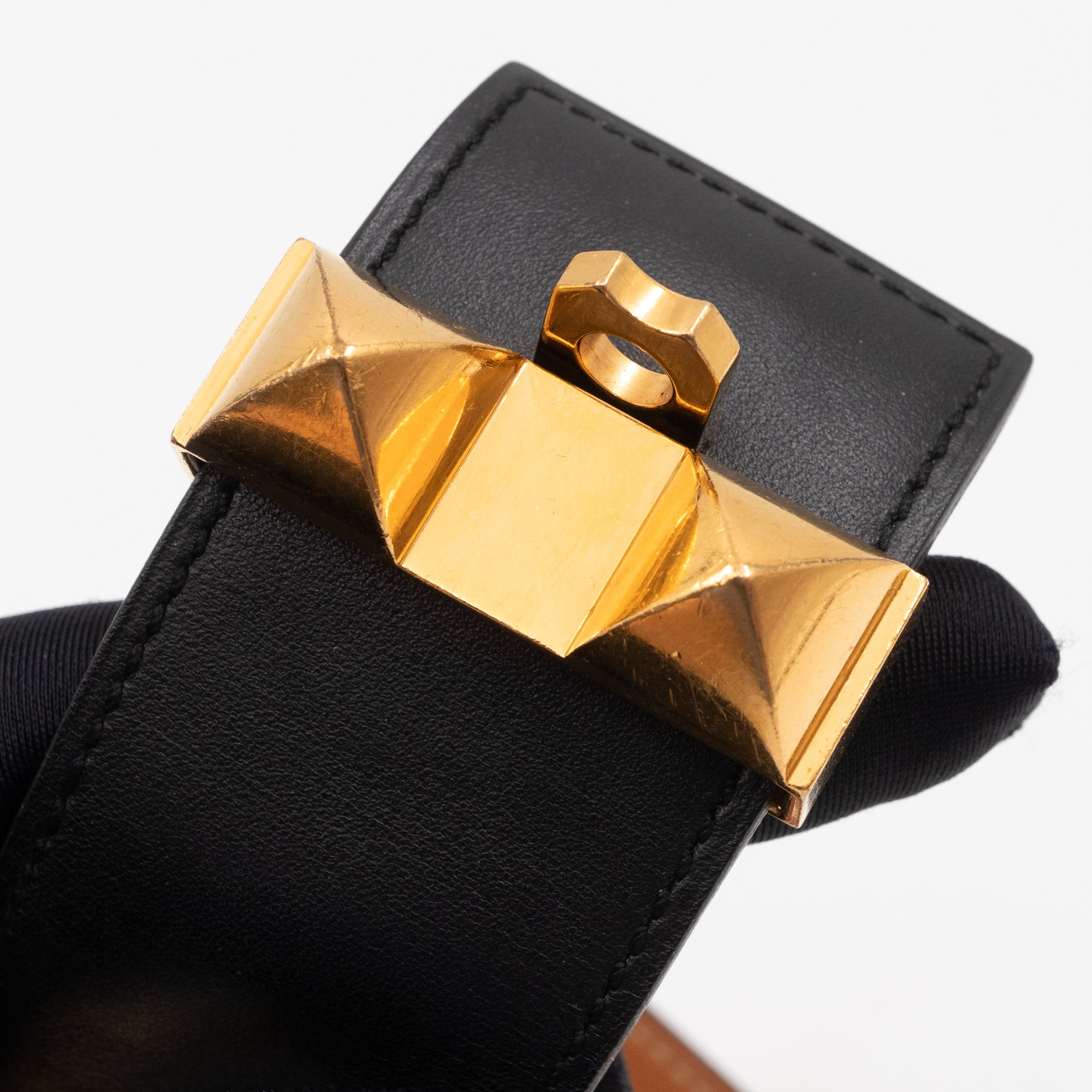 Collier de Chien Black & Gold Bracelet