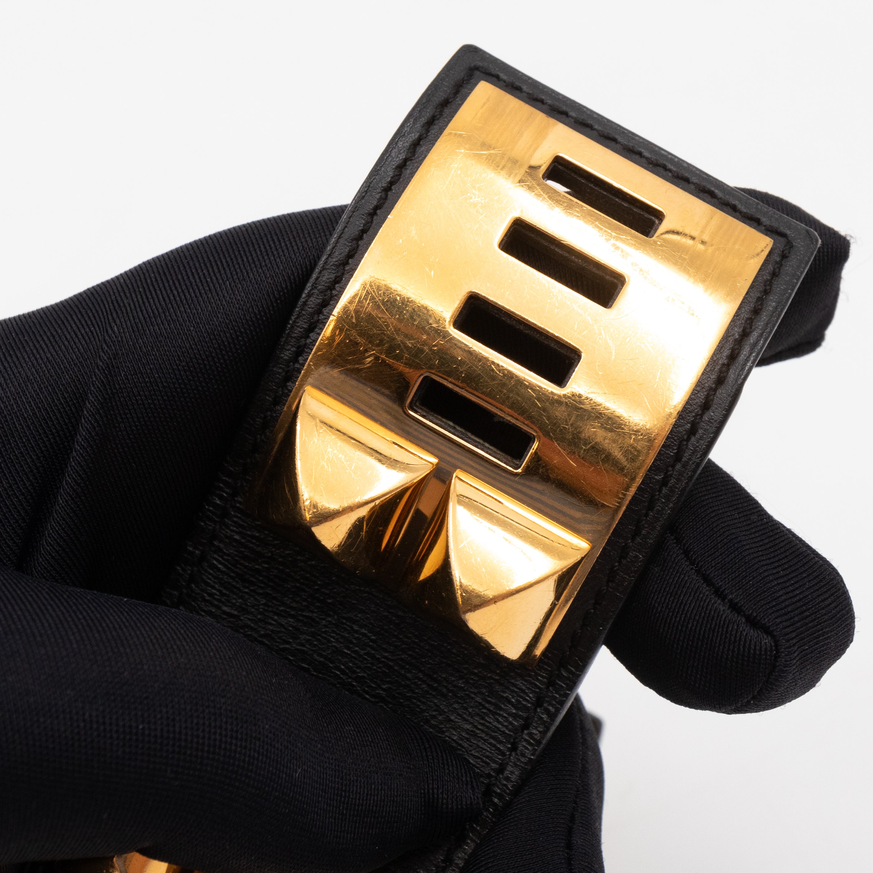 Collier de Chien Black & Gold Bracelet