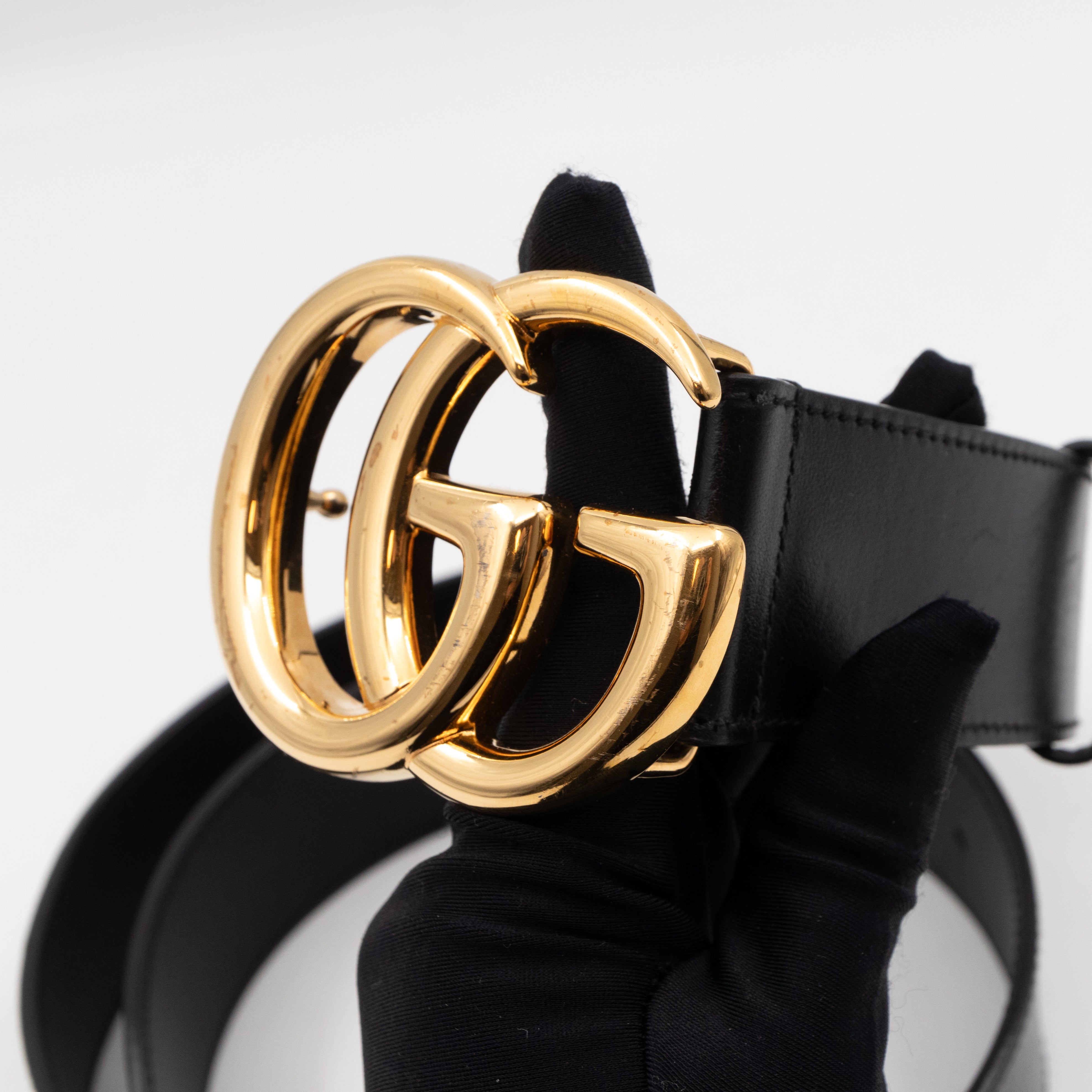 Gucci marmont double sales g belt