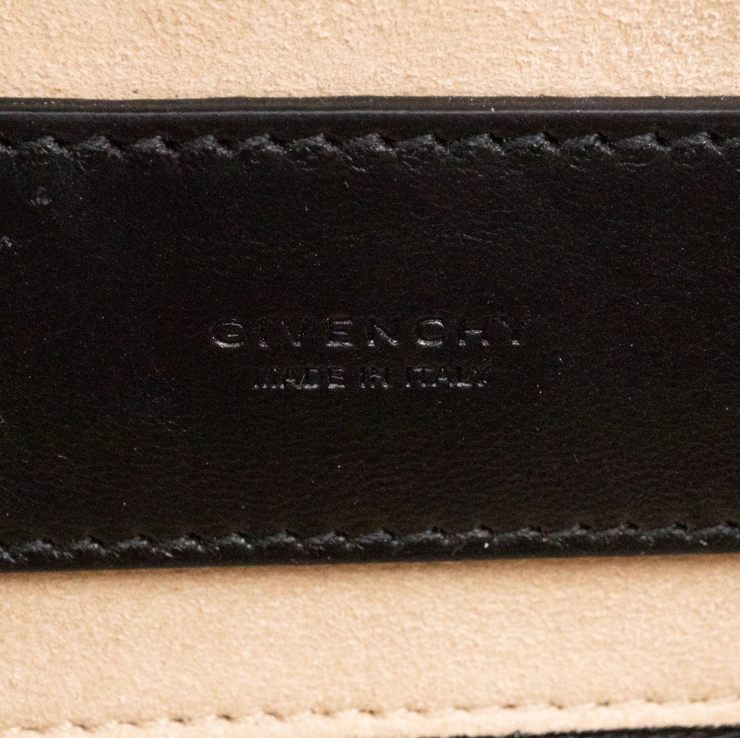 Mini Quilted Pocket Bag Black Leather