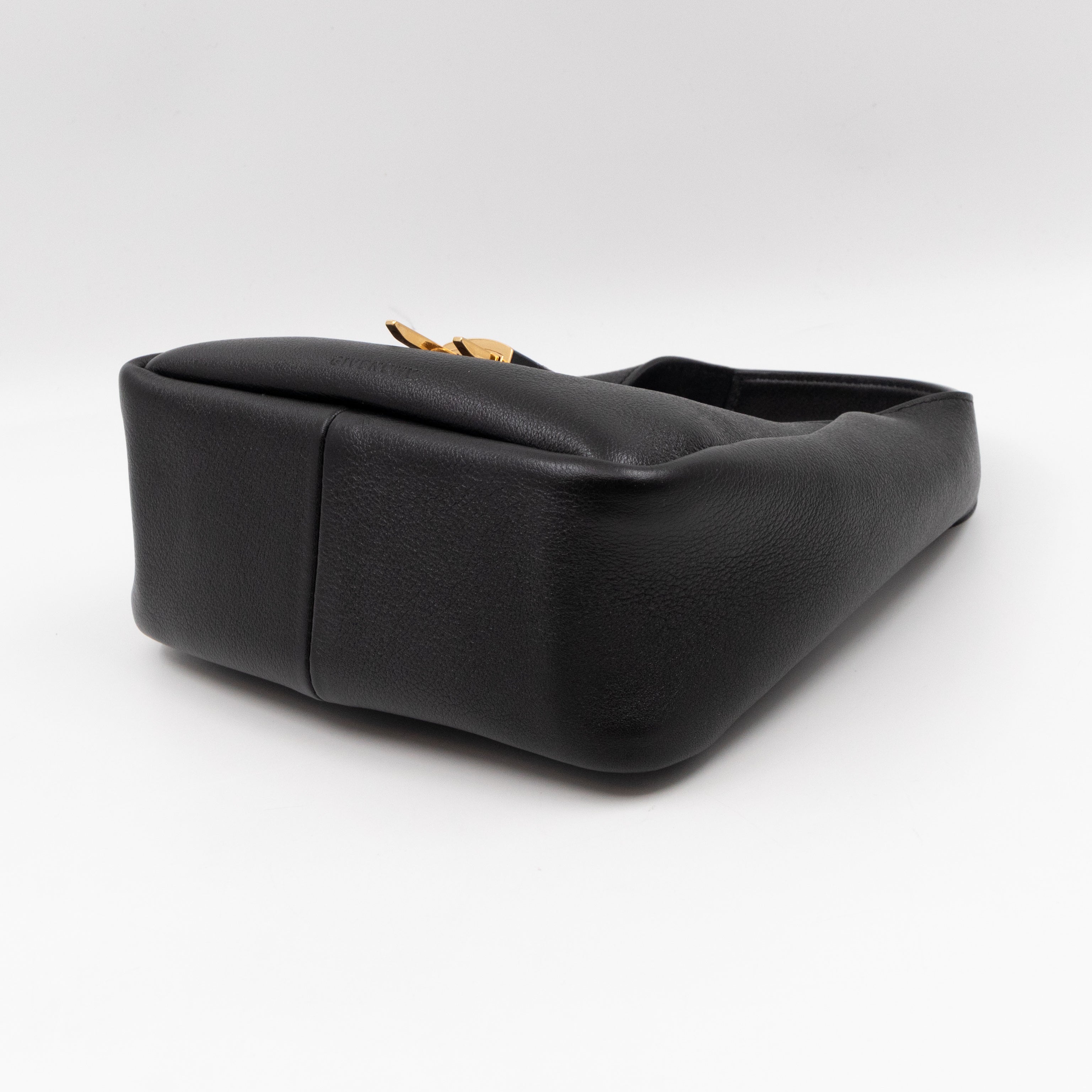 Mini G-Hobo Bag Black Leather
