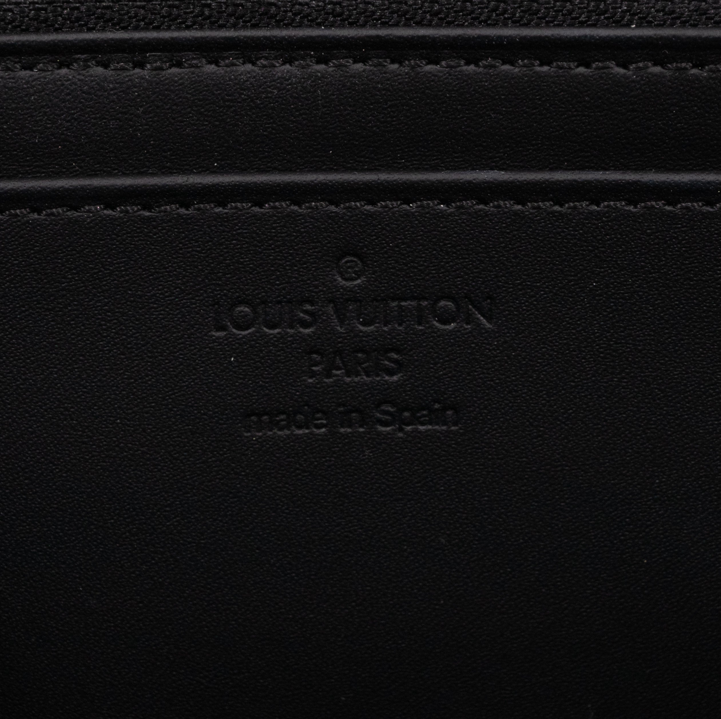 Louise Wallet Black Vernis