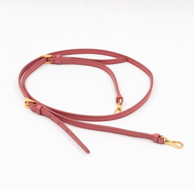 Camera Bag Pink Leather