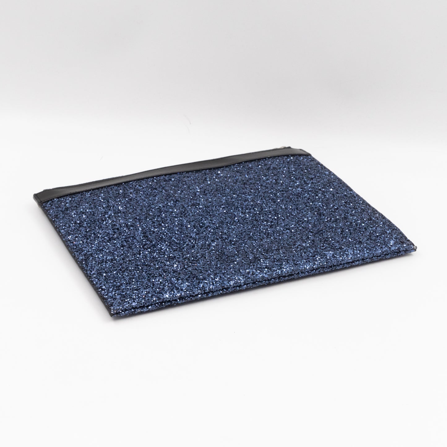 Folio Clutch Blue Glitter