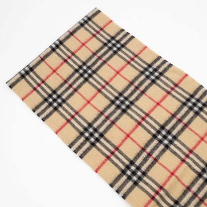 Vintage Cashmere Scarf House Check