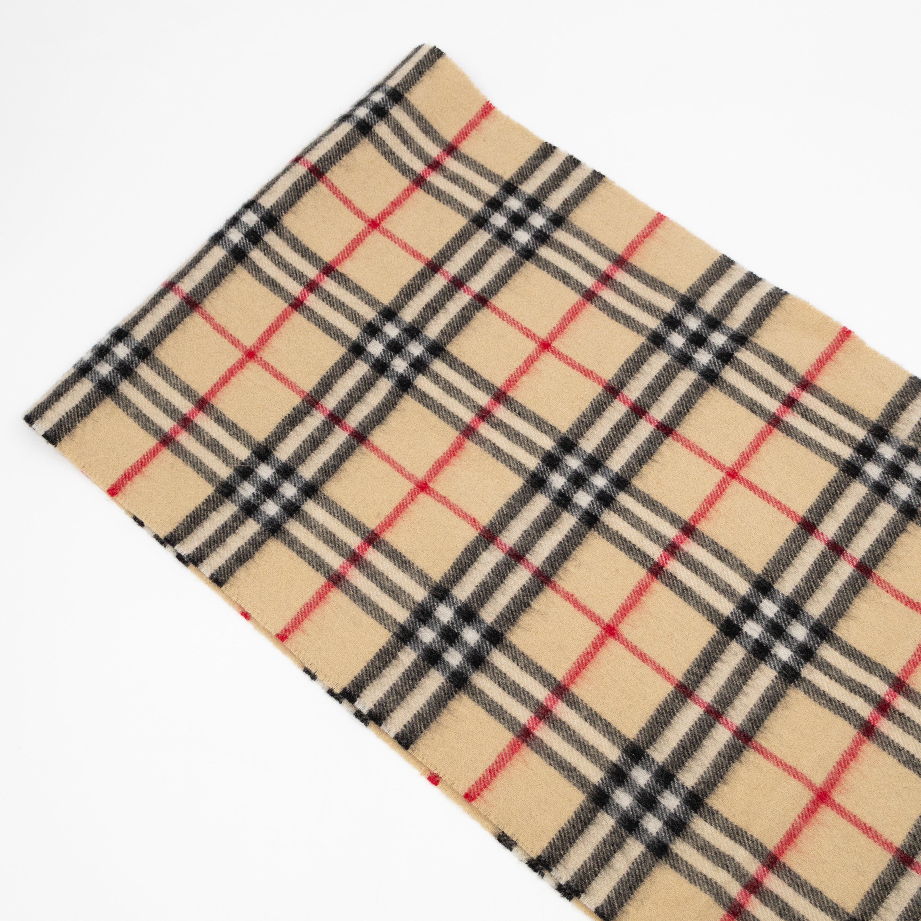 Vintage Cashmere Scarf House Check