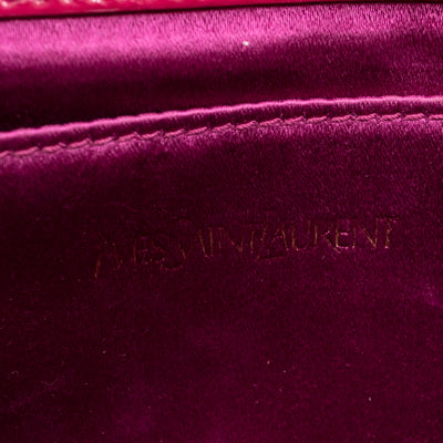 Belle De Jour Clutch Patent Leather Red