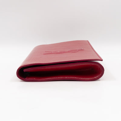 Belle De Jour Clutch Patent Leather Red