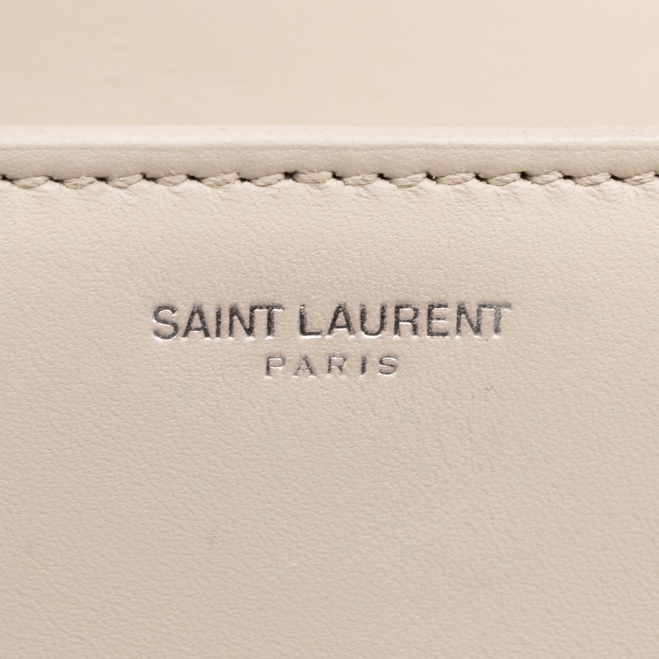 Studded Medium Betty Bag White Leather