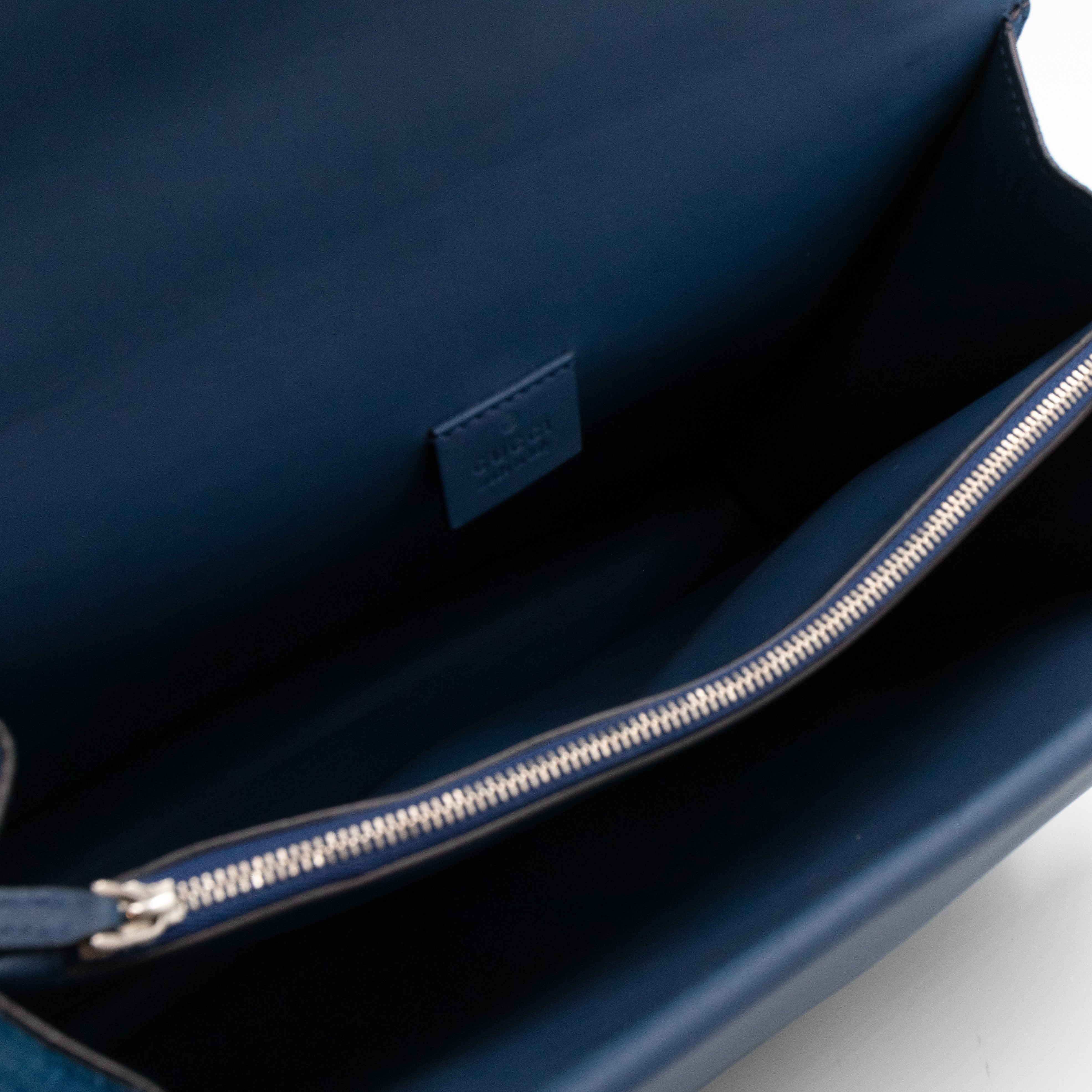 Dionysus Medium Blue Suede