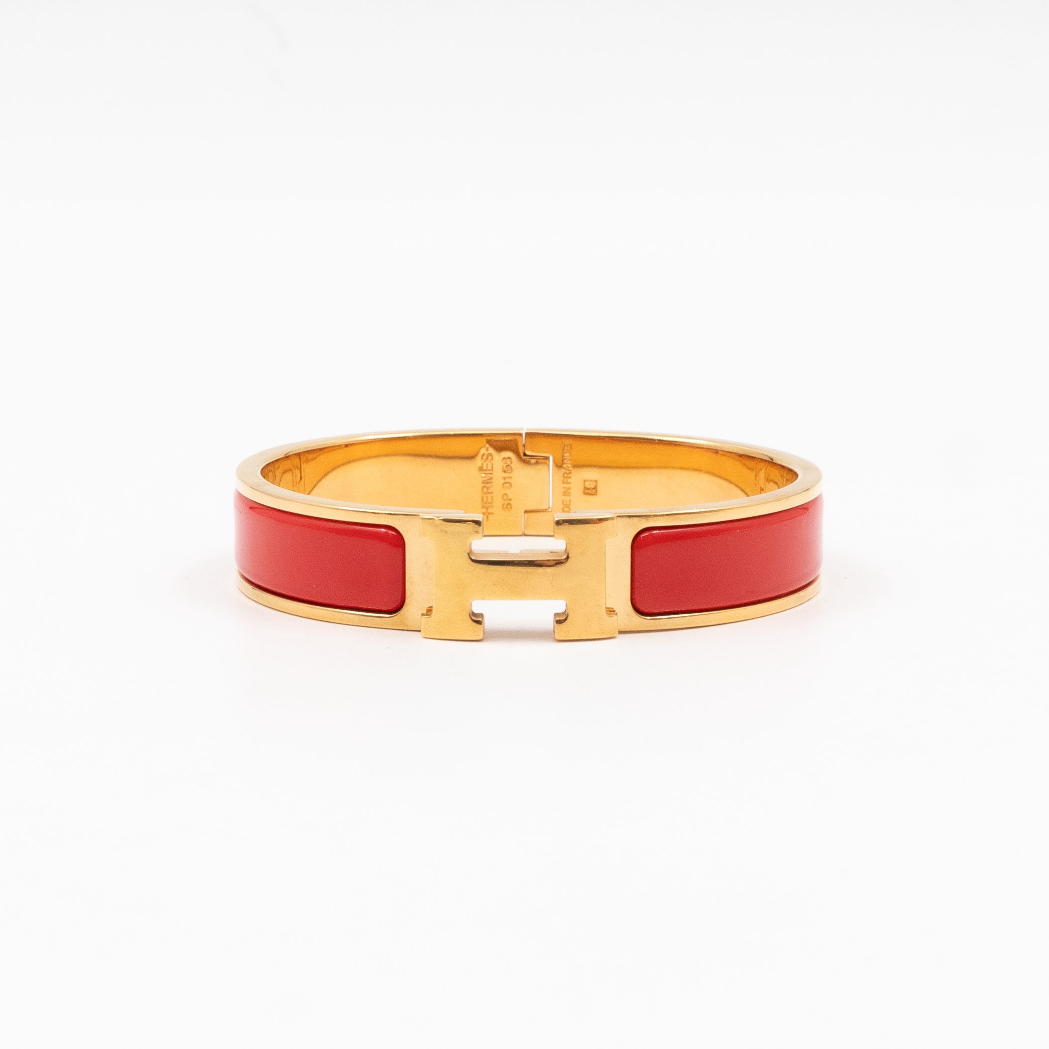 Clic H Bracelet PM Red Gold
