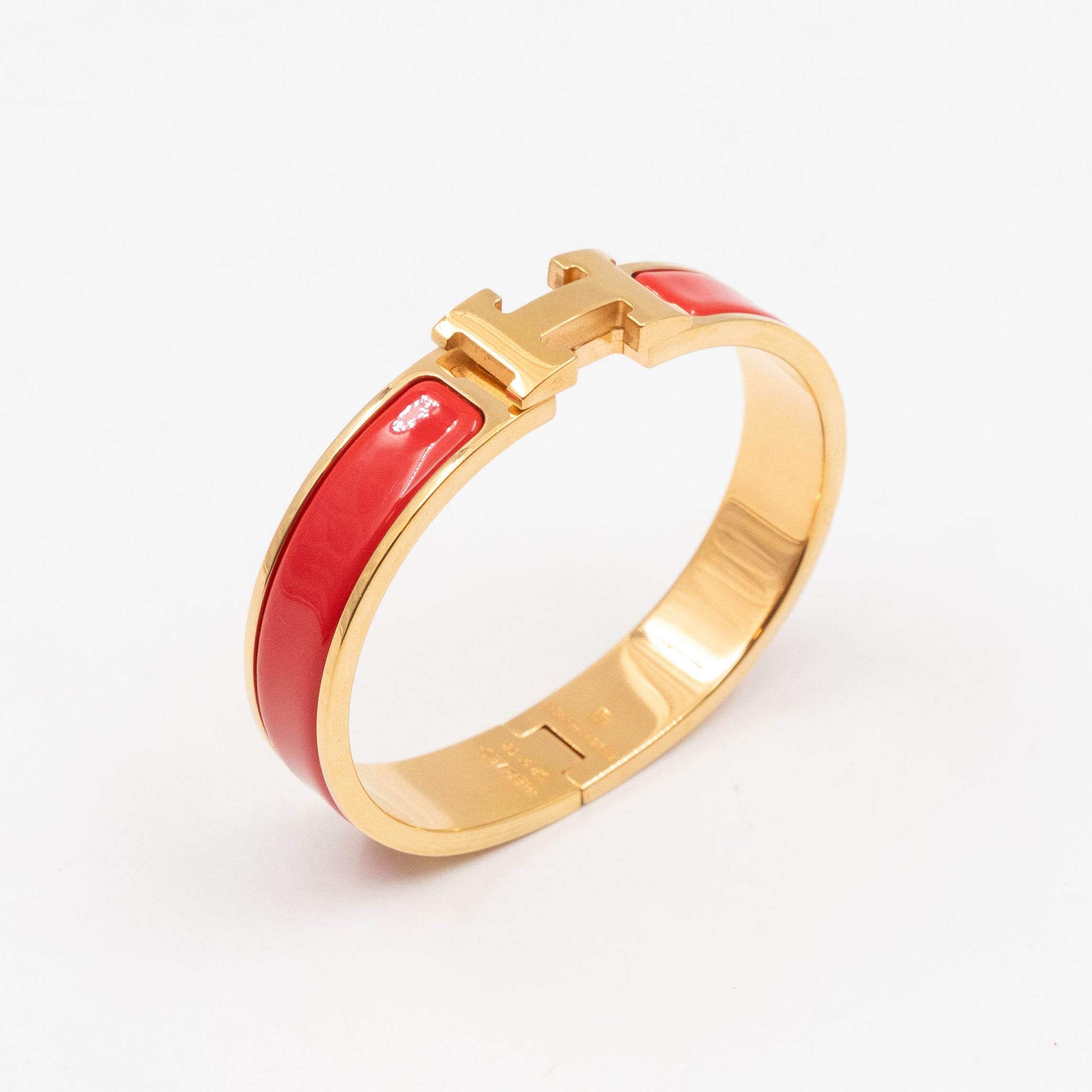 Clic H Bracelet PM Red Gold