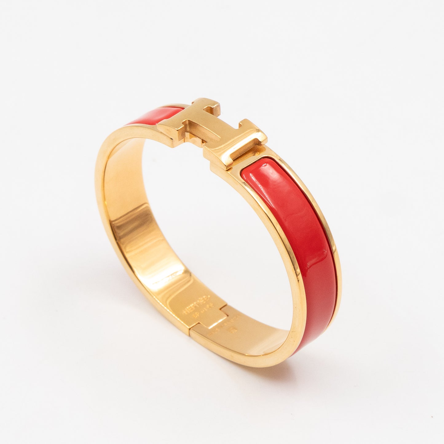 Clic H Bracelet PM Red Gold