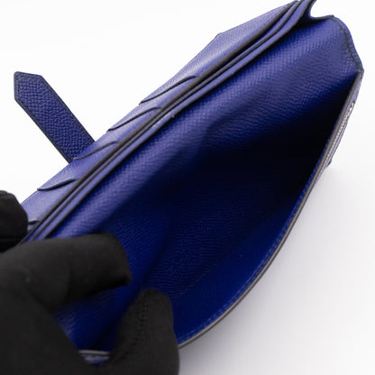 Bearn Wallet Blue Leather