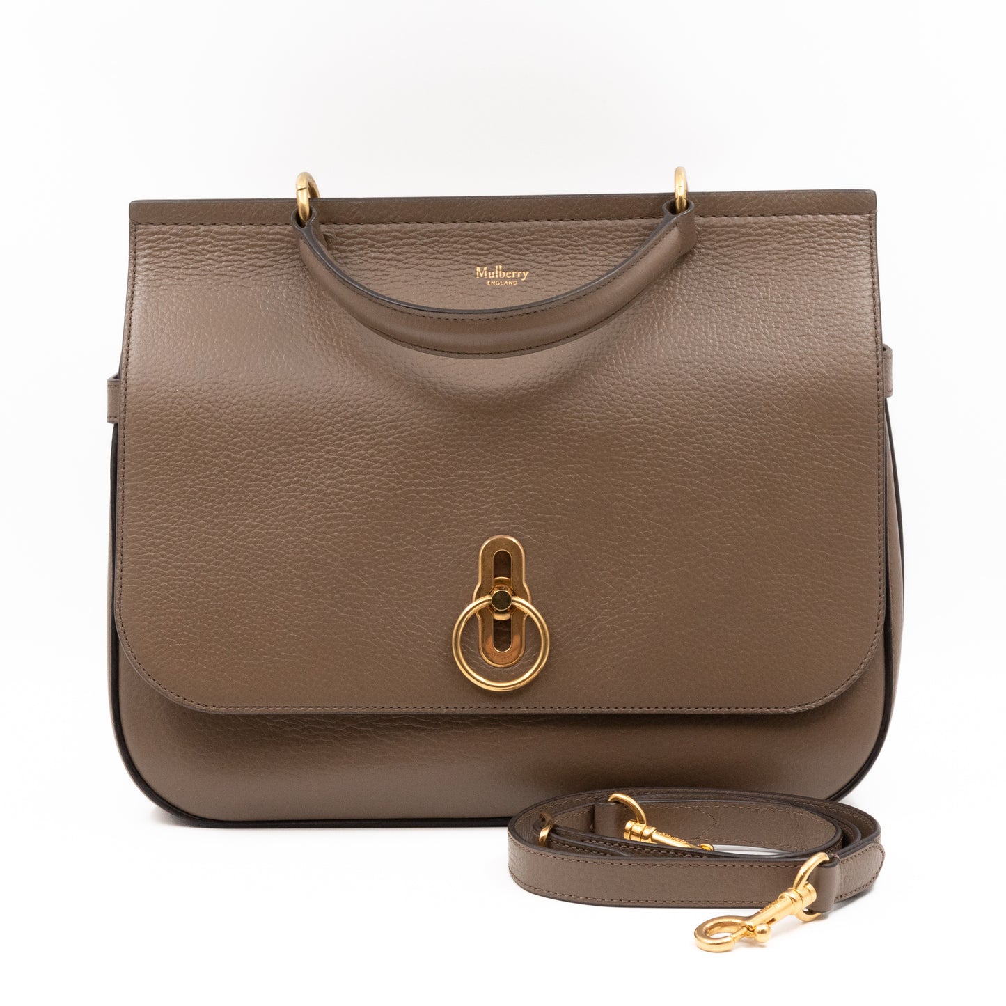 Amberley Large Satchel Clay