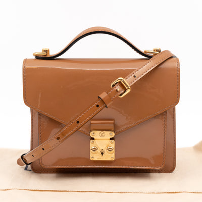 Monceau BB Rose Velours Vernis