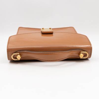 Monceau BB Rose Velours Vernis