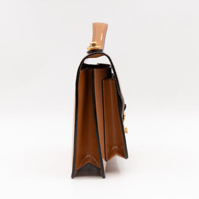 Monceau BB Rose Velours Vernis