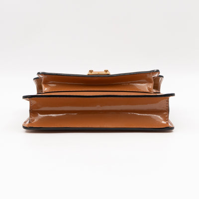 Monceau BB Rose Velours Vernis