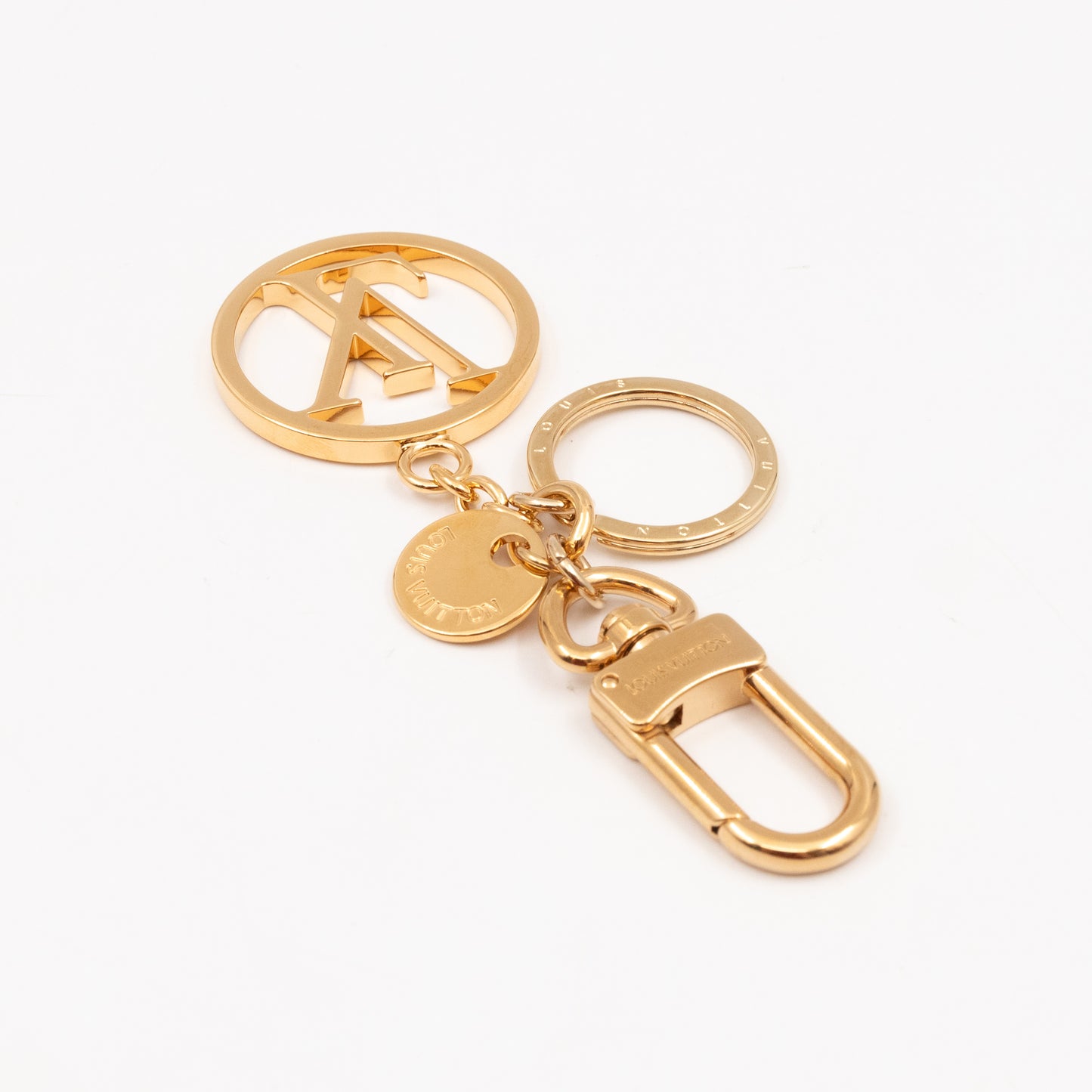 Circle Key Charm