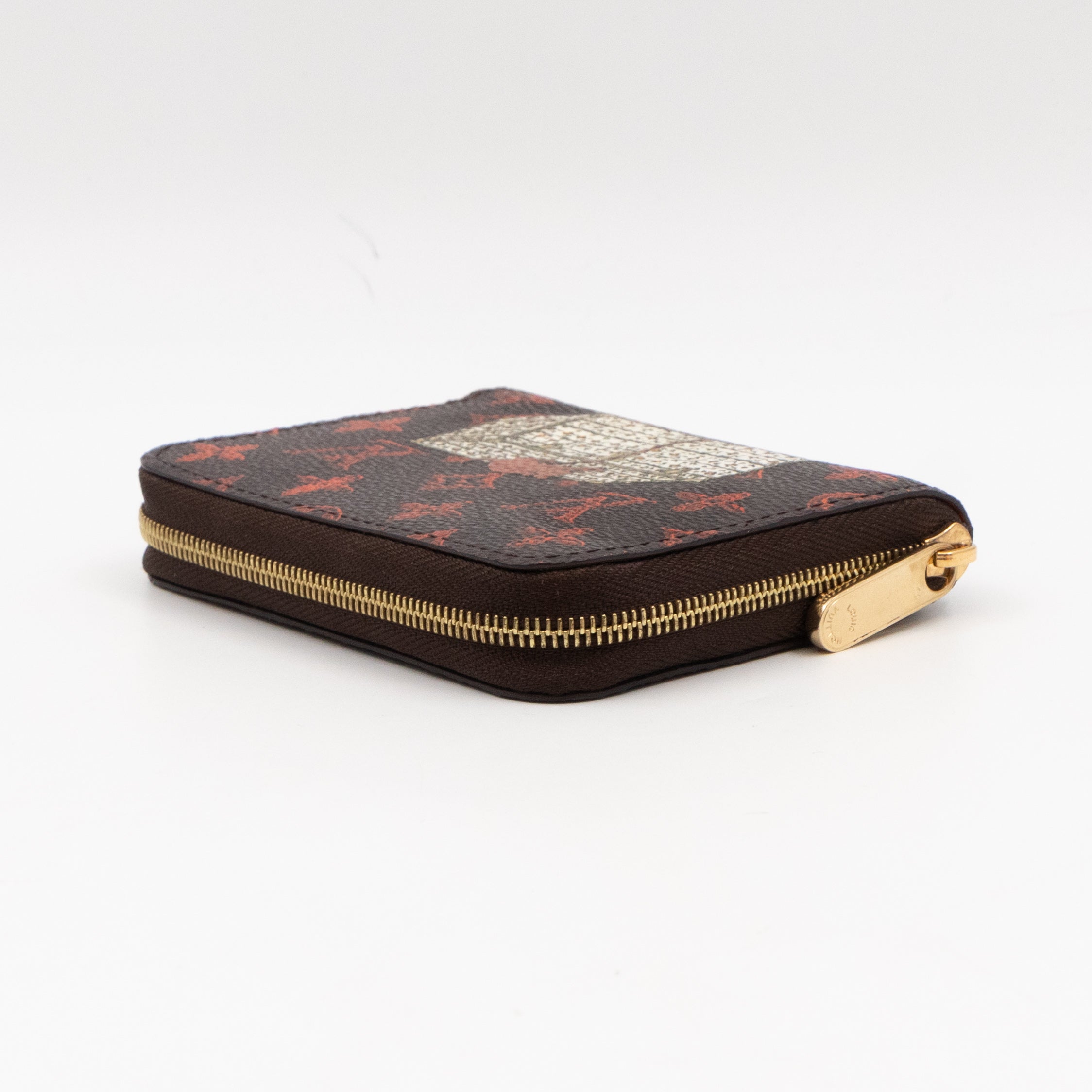 Zippy Coin Purse Marron Catogram