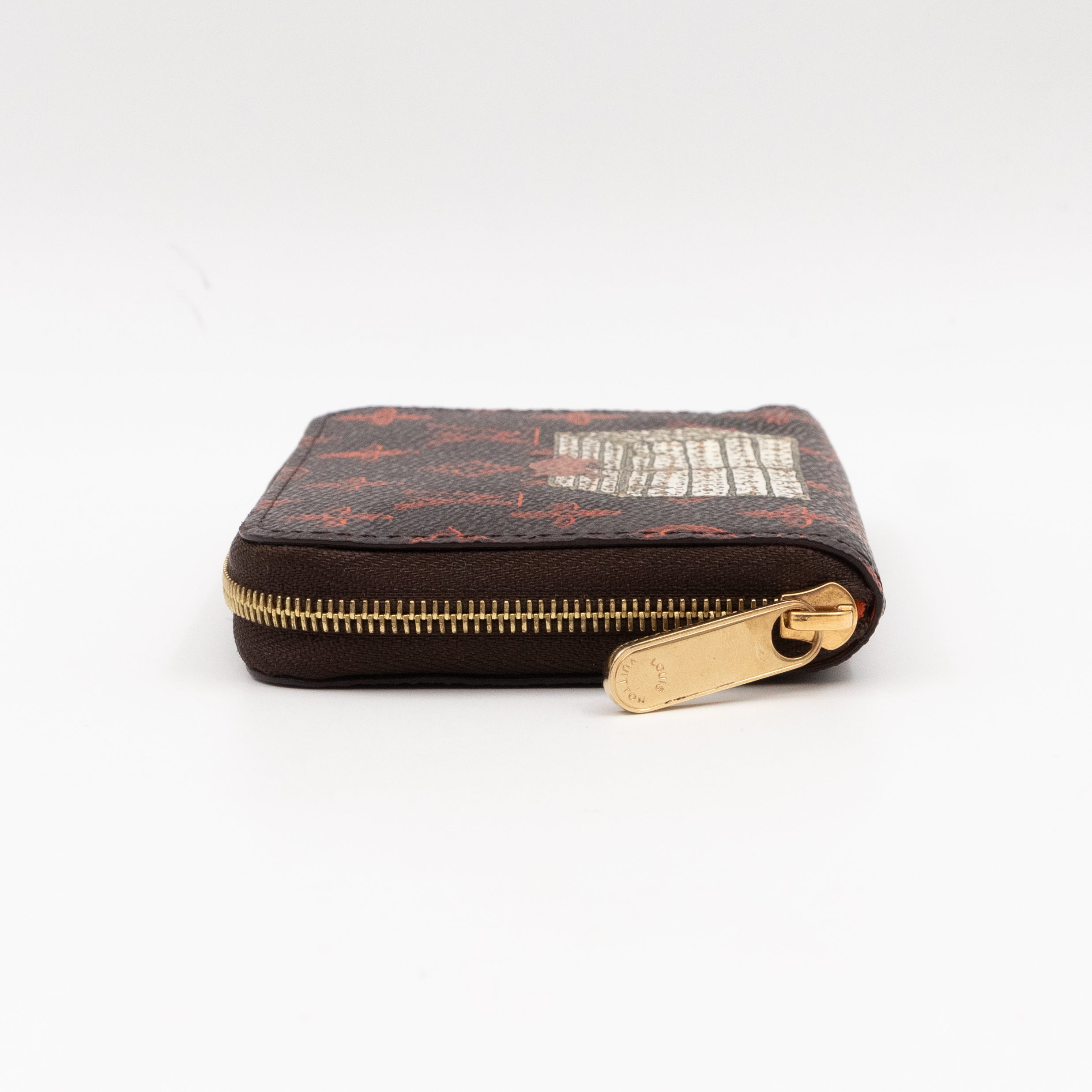 Zippy Coin Purse Marron Catogram