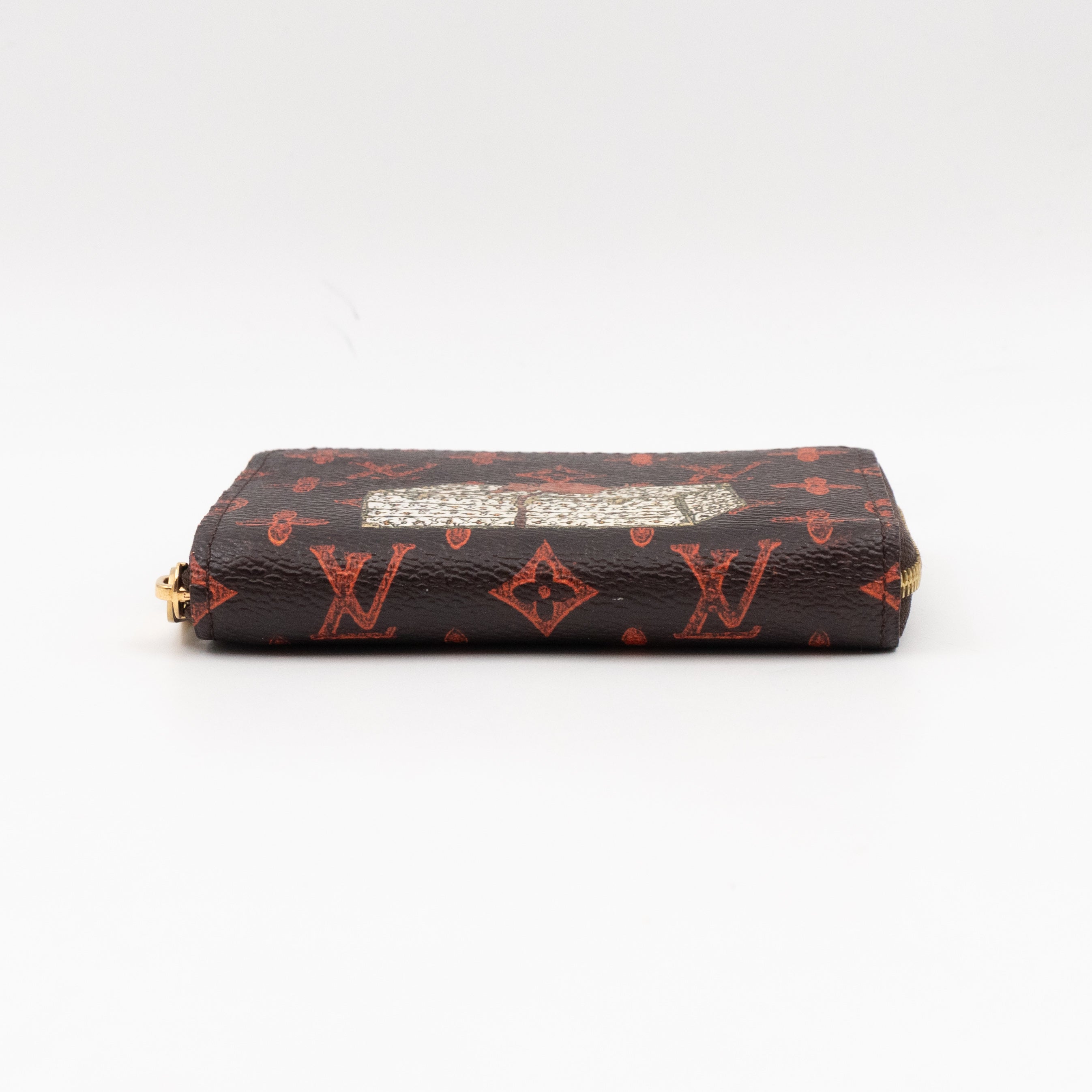 Zippy Coin Purse Marron Catogram