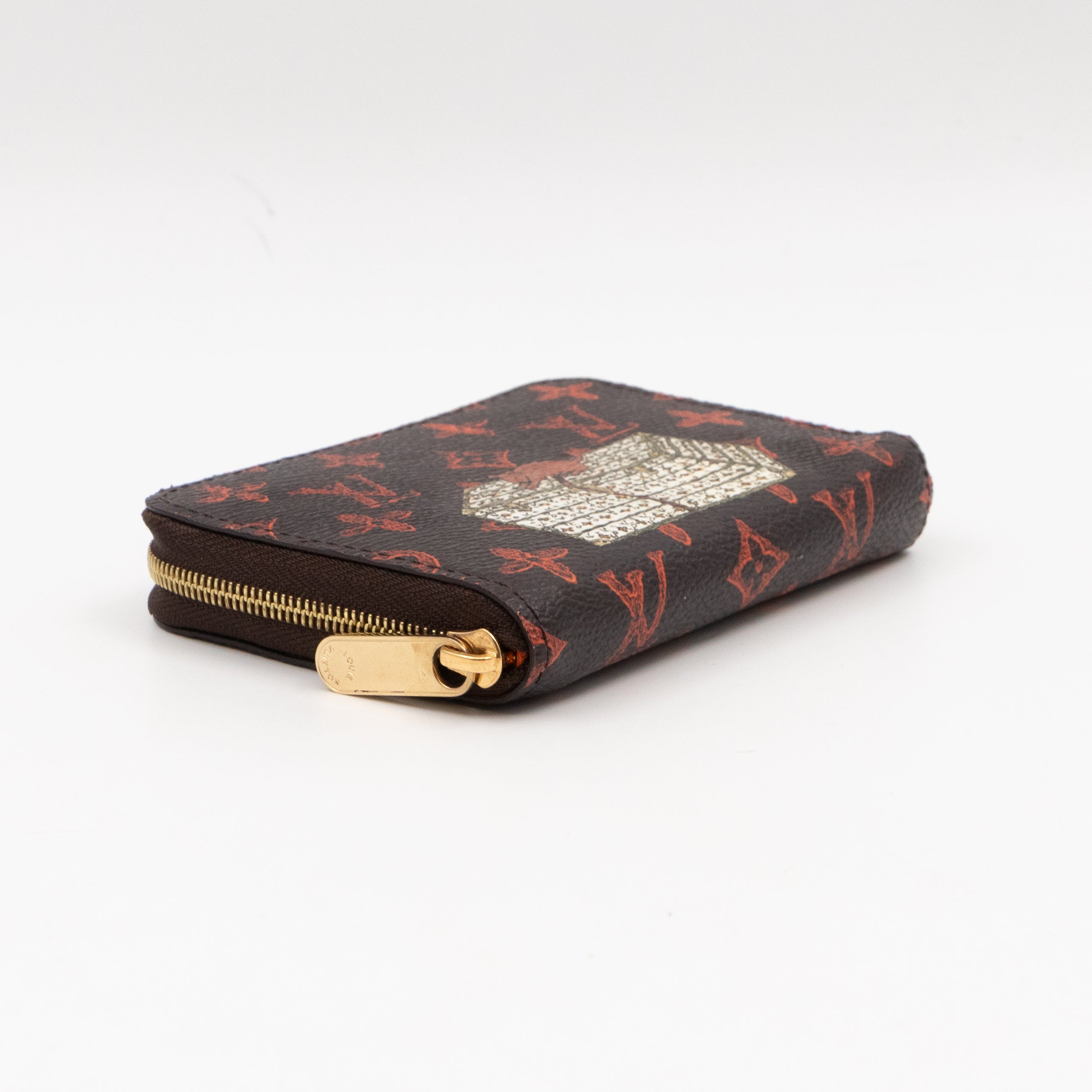 Zippy Coin Purse Marron Catogram