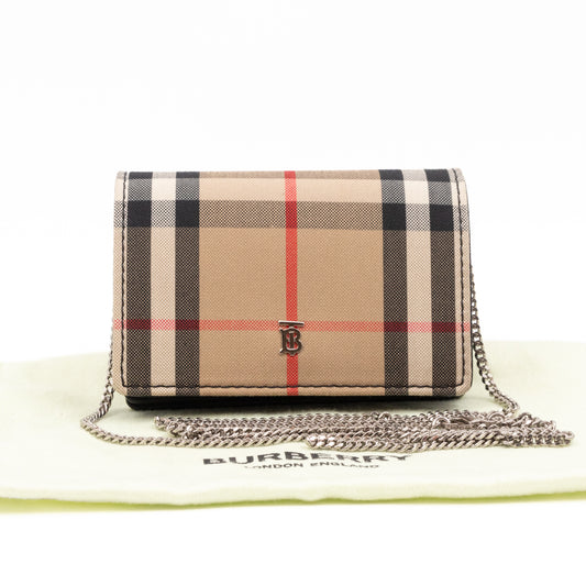 Jessie Wallet With Chain Vintage Check