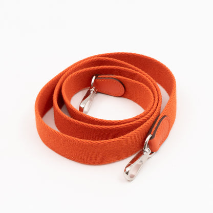 Evelyne 16 Mini Feu Orange Leather