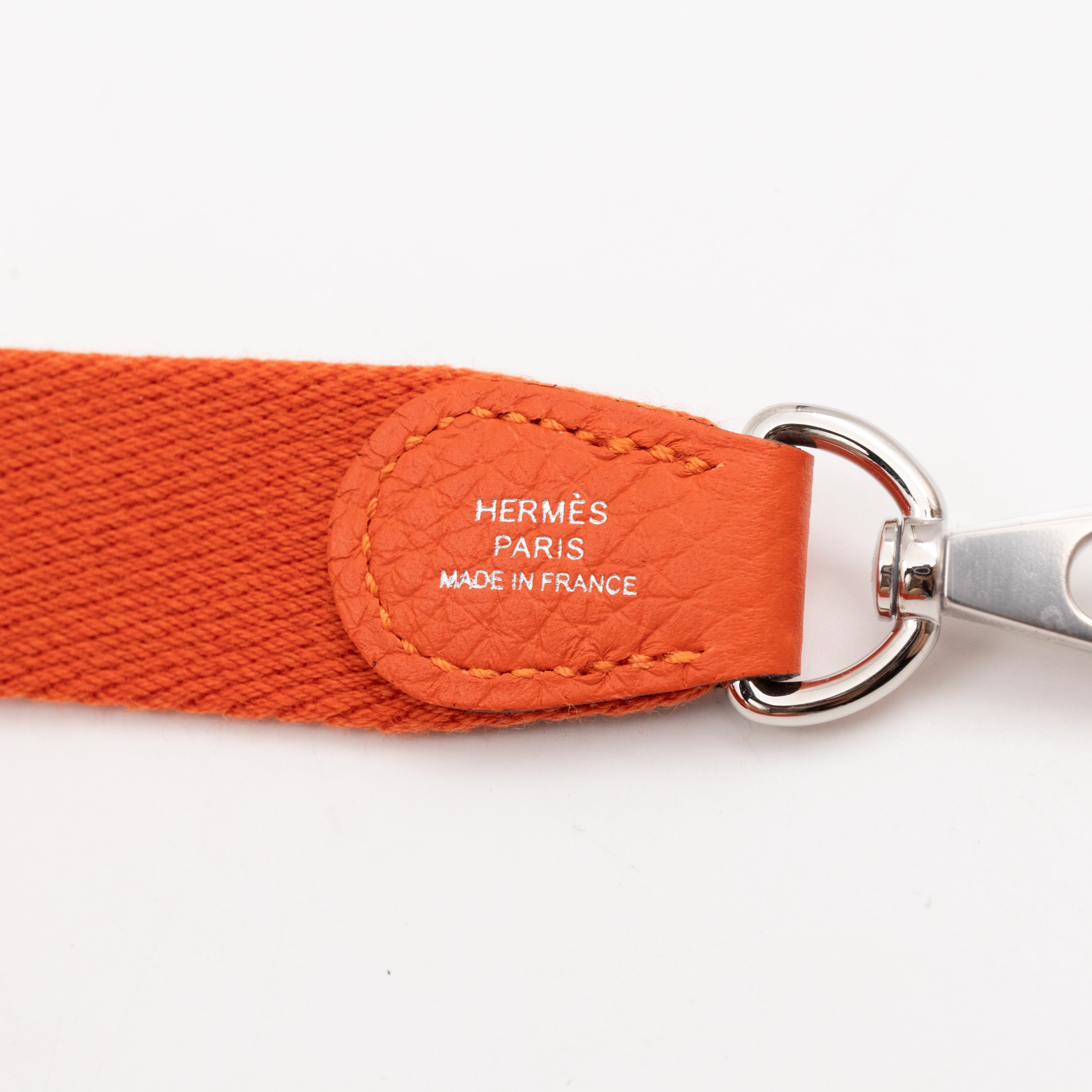 Evelyne 16 Mini Feu Orange Leather