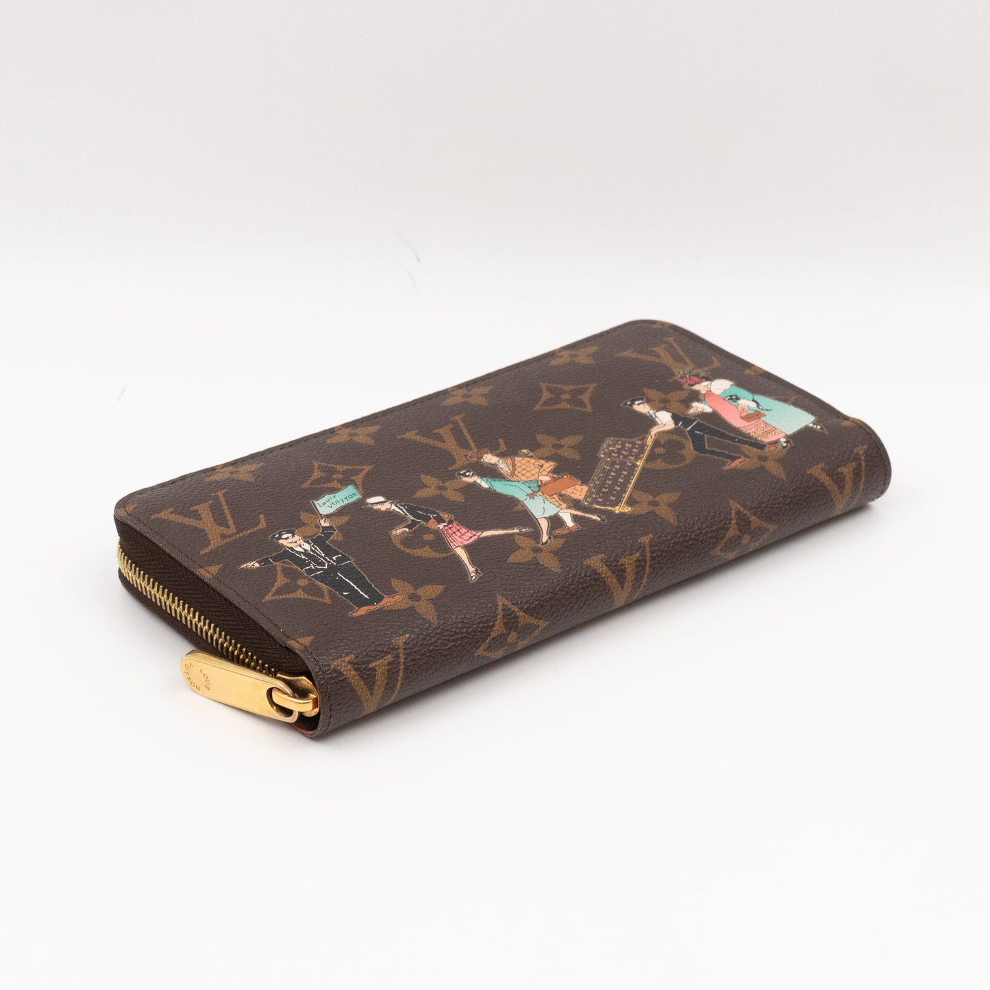 Zippy Wallet Monogram Illustre