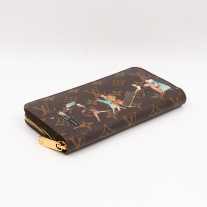 Zippy Wallet Monogram Illustre