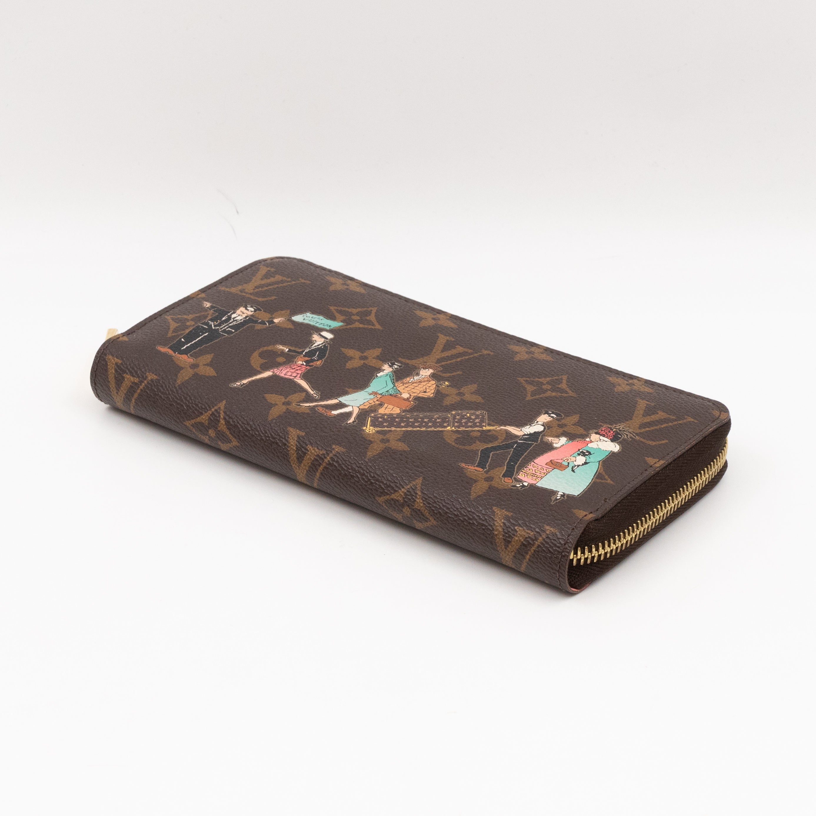 Zippy Wallet Monogram Illustre