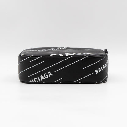 Everyday Camera Bag XS Black White Logo Print