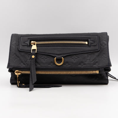 Petillante Clutch Bleu Infini Monogram Empreinte